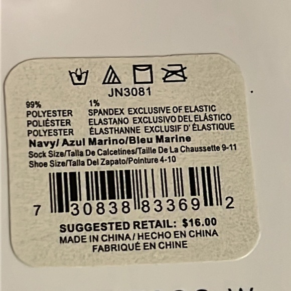 NEW Women Jones New York cozy socks 2 pr NEW BNWT non skid bottom BNIP - Picture 5 of 7